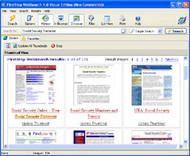 FirstStop WebSearch Visual Edition screenshot